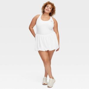 Women's Bubble Mini Dress White - Roller Rabbit XXL